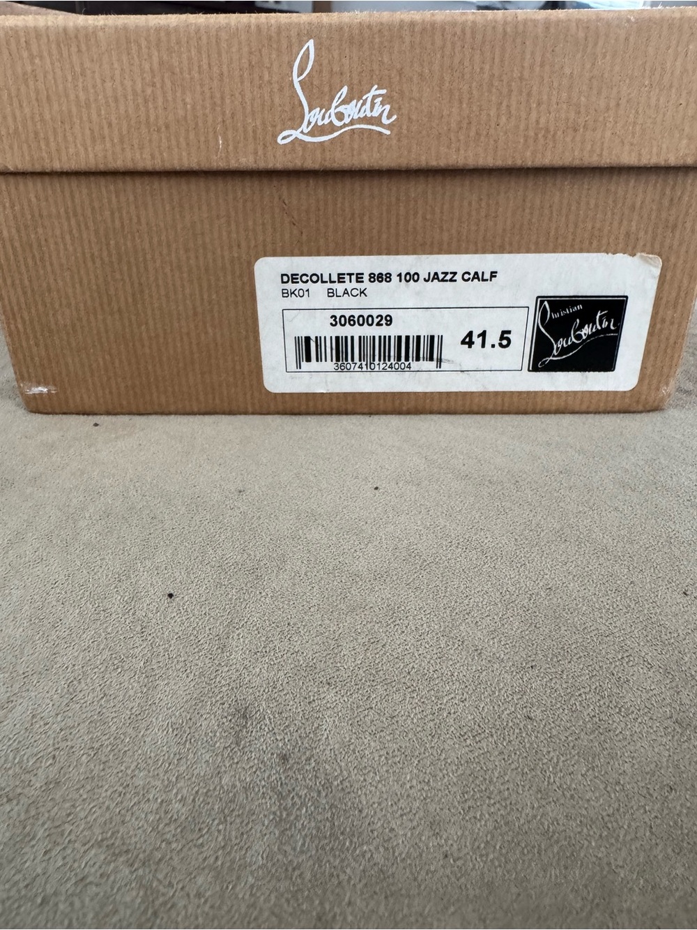 Christian Louboutin Black bells size 10.5 women’s